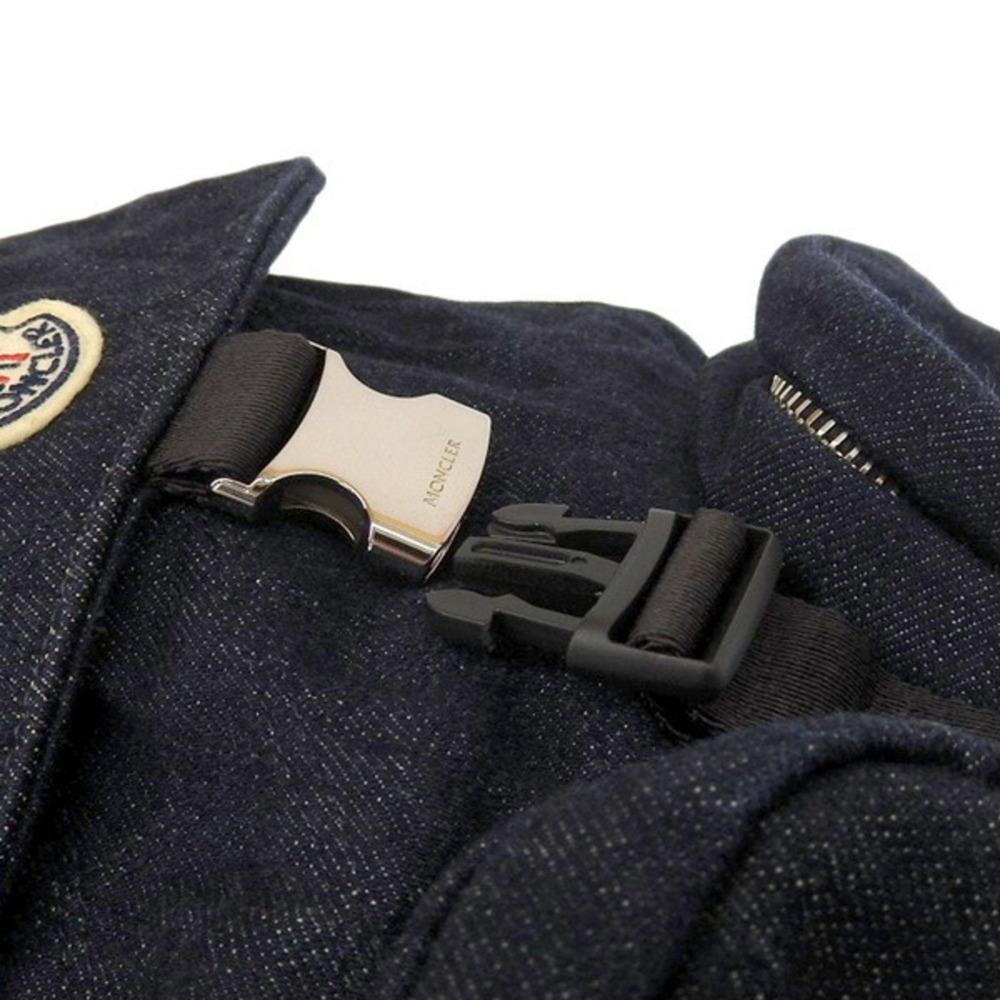 MONCLER Cotton DAUPHINE LARGE Rucksack Backpack F109B5A70010 Blue Ladies - Picture 6 of 10